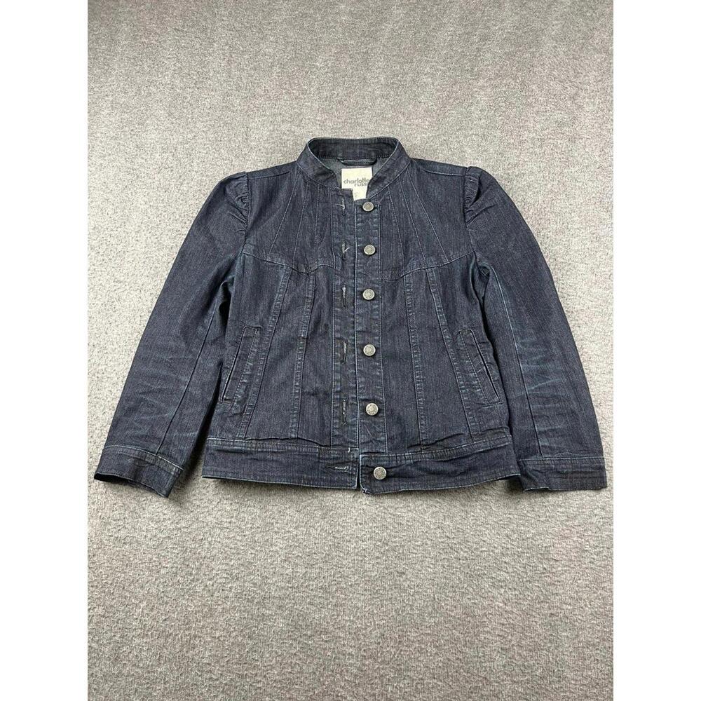 Charlotteā Russe Women's Denim Jacket Size Small